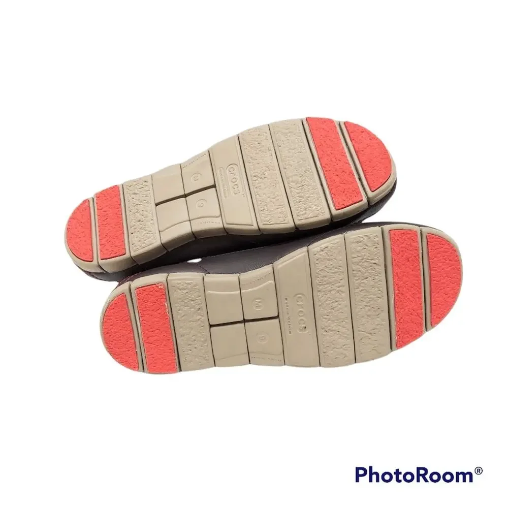 Crocs Santa Cruz Loafers Men's Size 9 - Picture 7 of 9